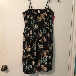 Floral spaghetti strap dress